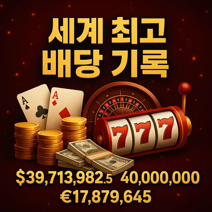 A Collection of Record-Breaking Jackpots From Around the World