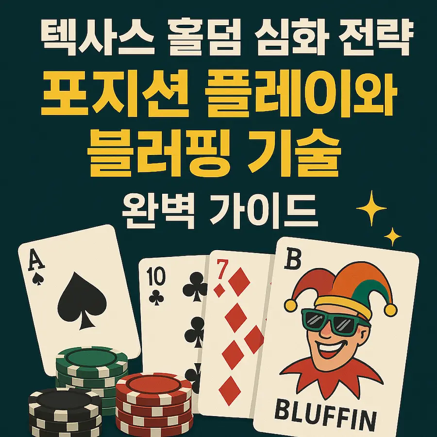 Texas Hold'em Advanced Strategy โ The Complete Guide to Position Play and Bluffing Techniques