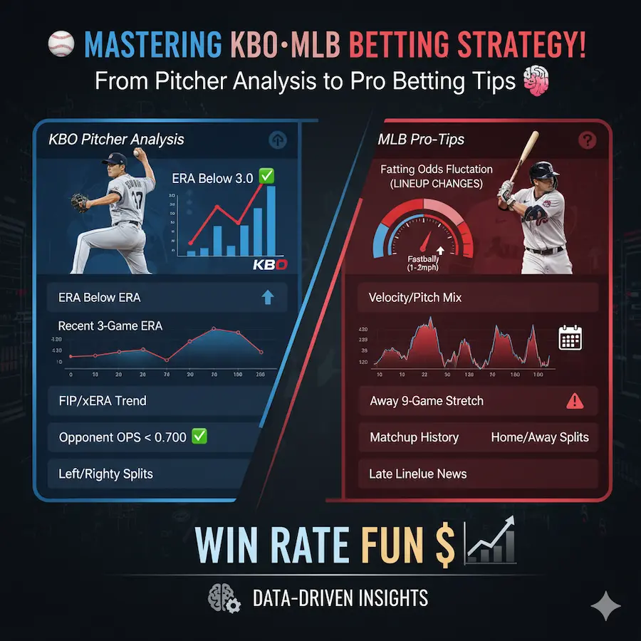 Mastering KBO and MLB Betting Strategy