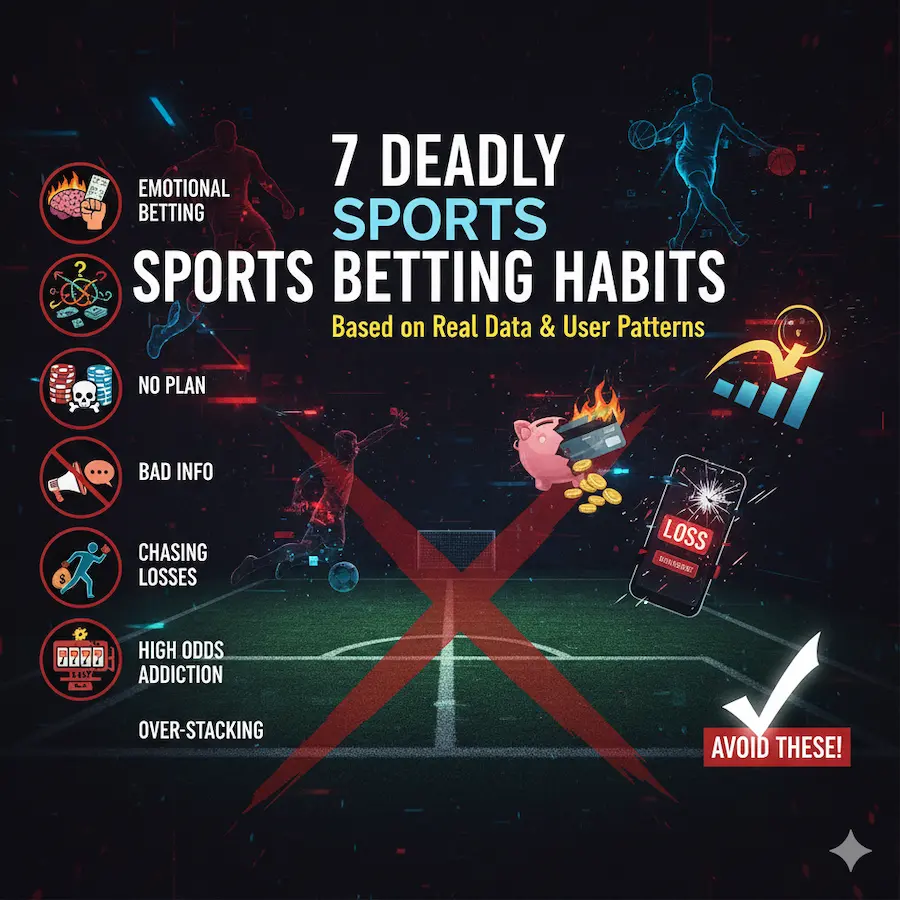The 7 Most Dangerous Habits in Sports Betting