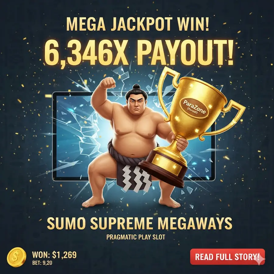 Mega Jackpot News: Congratulations on a 6,346x Win