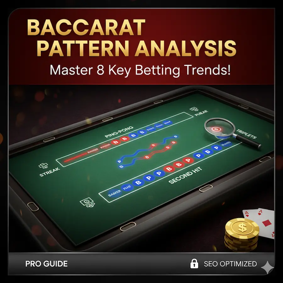 The Patterns That Come Up Most Often in Baccarat