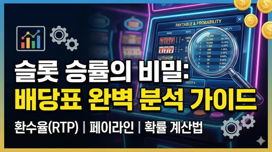 Slot Paytable Probability Analysis and Essential Checks Before Playing