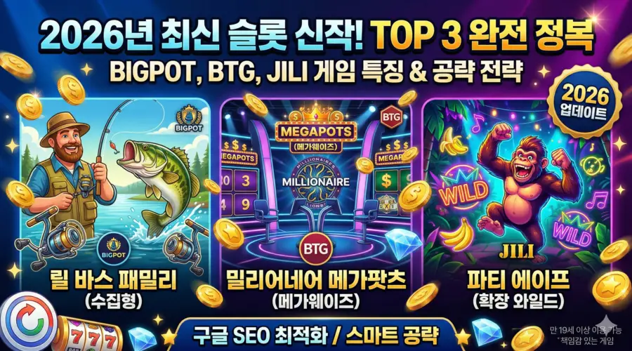 New Slot Game Reviews: A Guide to the Latest Releases from BIGPOT, BTG, and JILI