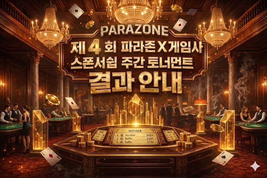 4th Parazone X Game Provider Sponsorship Weekly Tournament Results