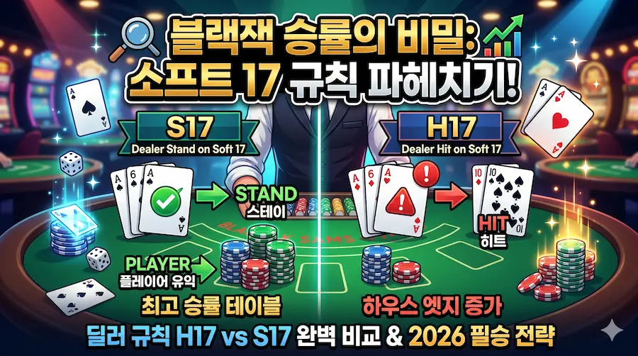 The Secret of Soft 17 in Blackjack – Can One Dealer Rule Change Your Odds?