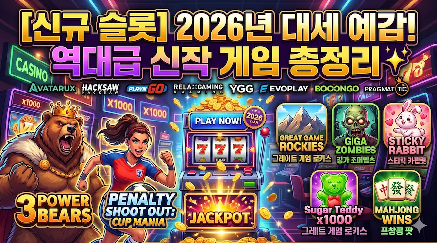 Set to Dominate 2026! A Complete Roundup of the Best New Online Casino Slot Games