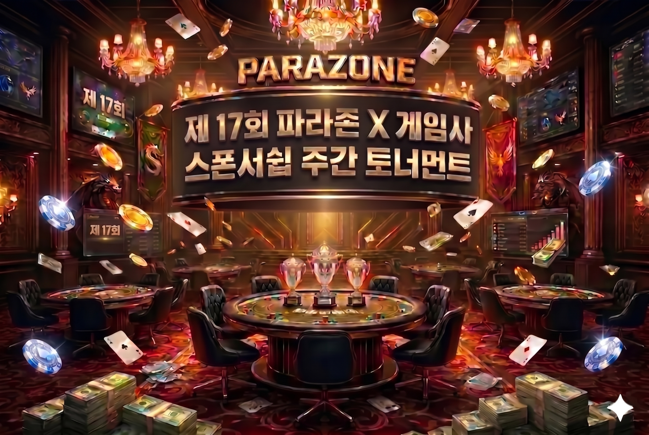 17th Parazone X Game Provider Sponsorship Tournament: Interim Standings