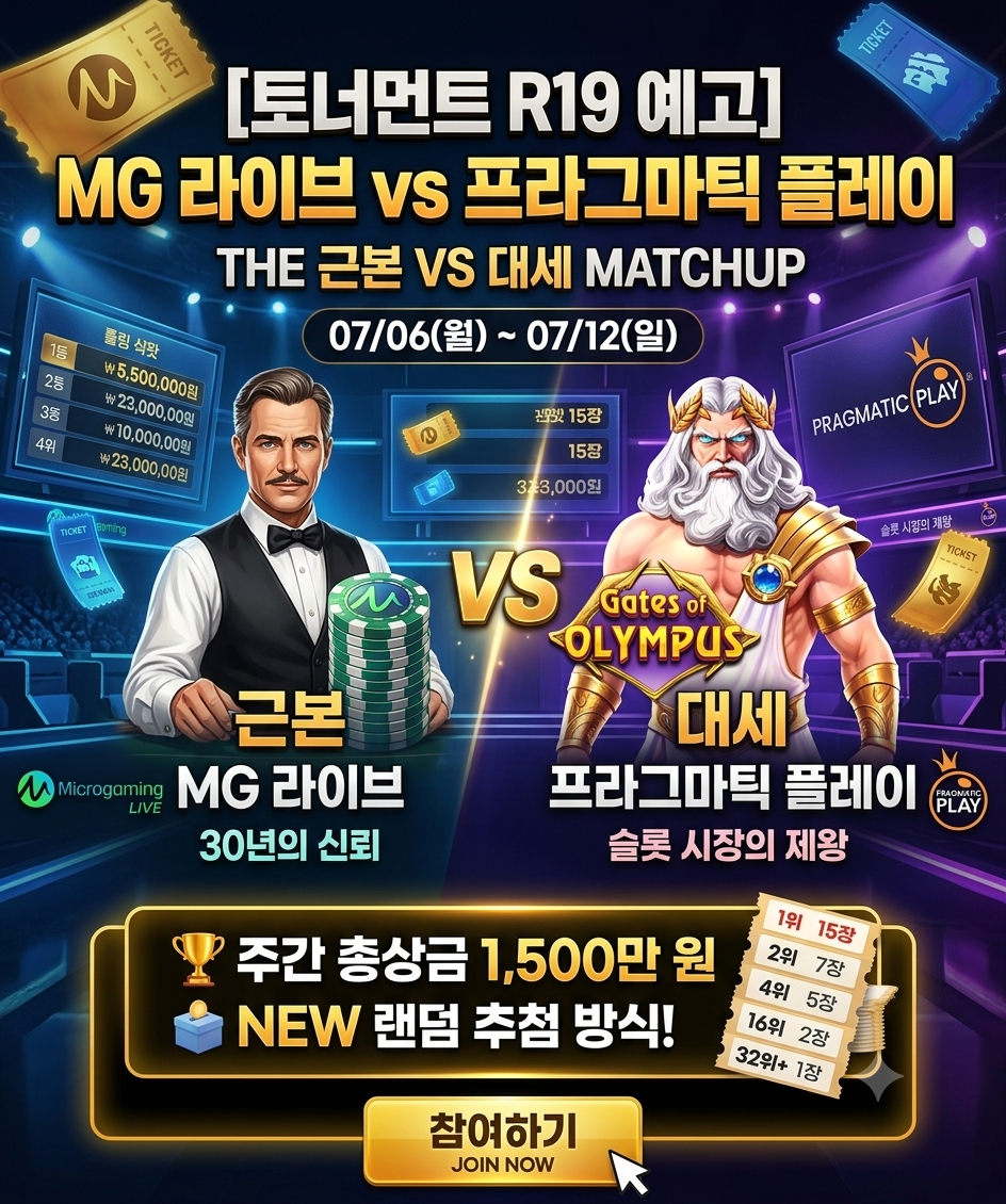 Game Provider Tournament Prize Guide and Change Notice